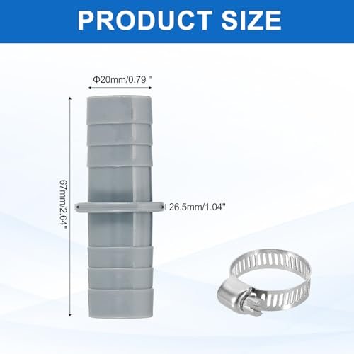 Washing Machine Drain Hose Connectors, 2Pcs Dishwasher Drain Hose Adapter view 2