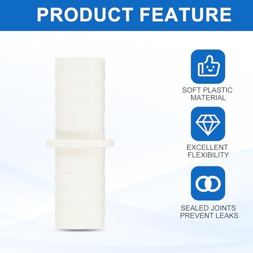 Washing Machine Drain Hose Connectors Dishwasher Drain White, Hose view 4