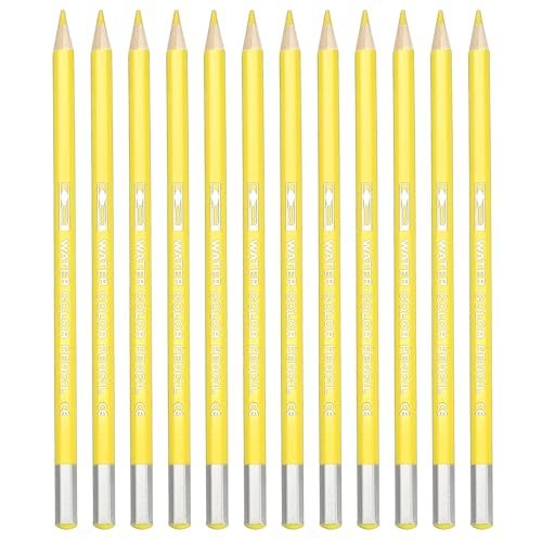 Watercolor Pencil, 12Pcs Water Soluble Pencils, Bulk — PATIKIL