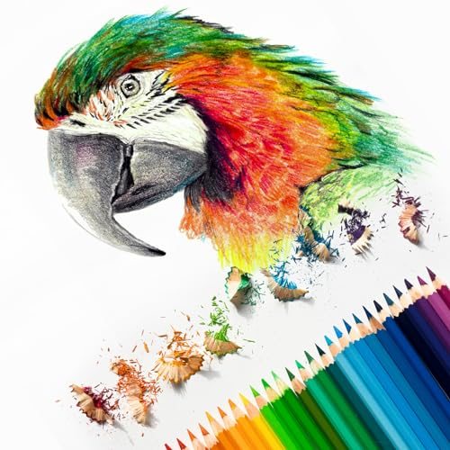Watercolor Pencil, 12Pcs Water Soluble Pencils view 5