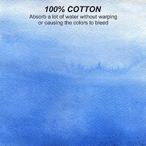 Watercolor Postcards, 4x6 Blank Watercolor Paper Post Cards 140lb/300gsm view 4