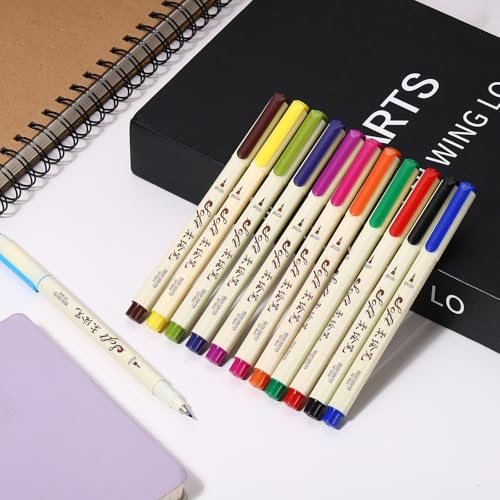 Waterproof Ink Watercolor Coloring Book Art Supplies Set view 5
