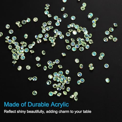 Wedding Table Scatter Confetti Crystals 3mm Acrylic view 3