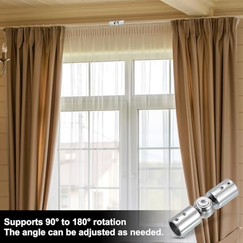 Window Corner Curtain Rod Connector view 5