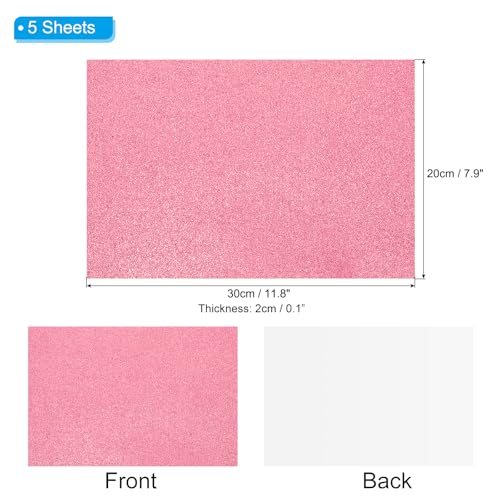 with Back Adhesive Sparkle EVA Glitter Felt view 2