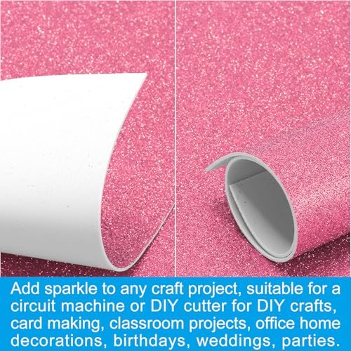with Back Adhesive Sparkle EVA Glitter Felt view 5