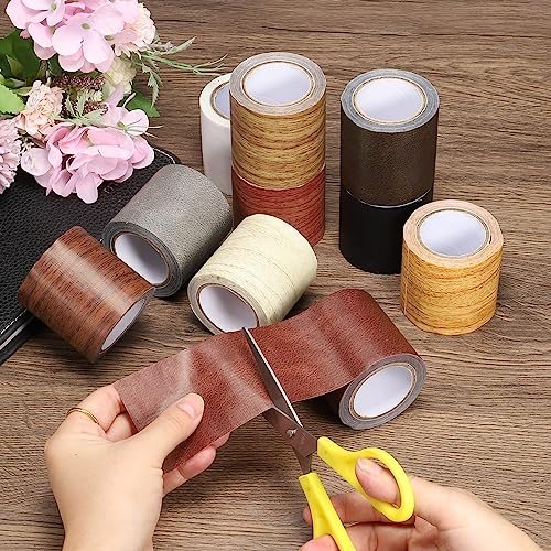 Wood Grain Repair Tape 2.2" X30', Self Adhesive Realistic Textured Repair view 5