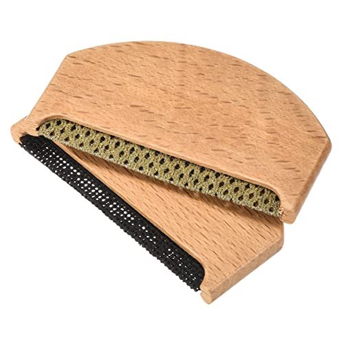 Wood Sweater Comb, 1 Set Portable Mini Fuzz Remover Fabric Shaver view 5
