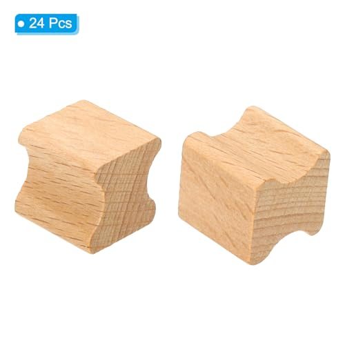 Wooden Rubber Stamp Handle Hard Wooden Blocks view 3