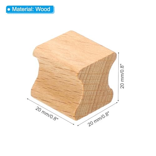 Wooden Rubber Stamp Handle Hard Wooden Blocks view 2