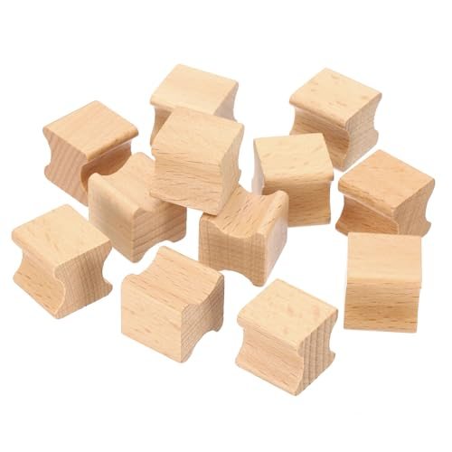 Wooden Rubber Stamp Handle Hard Wooden Blocks — PATIKIL