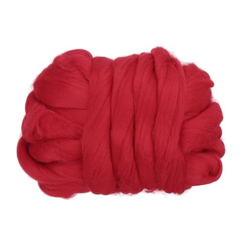 Wool Roving Yarn, 100G/3.53OZ Soft Felting Wool Pure Chunky Roving Yarn — PATIKIL