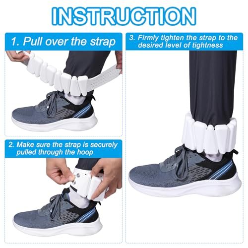 Wrist Weights 4lb, Set of 1 Adjustable Ankle Weights Wearable Leg Weights view 5