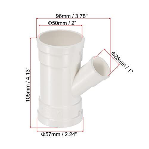 Y-Shape Splitter Duct Hose Connector view 2