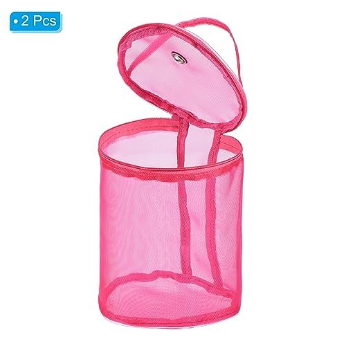 Yarn Storage Bag, 2 Pack Portable Crochet Knitting Bag Case Skein Ball view 3