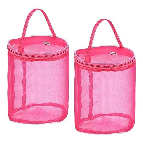 Yarn Storage Bag, 2 Pack Portable Crochet Knitting Bag Case Skein Ball — PATIKIL