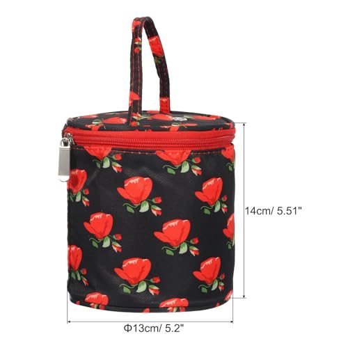 Yarn Storage Bag, Portable Crochet Knitting Bag Case Skein Ball Holder view 2