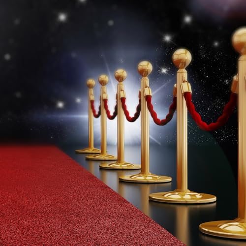 Yellow Velvet Stanchion Rope view 5