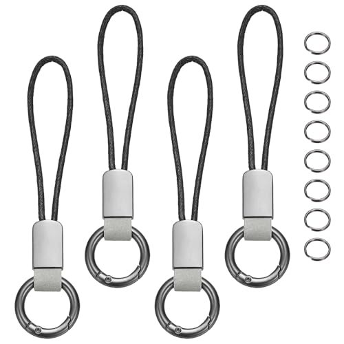 Zinc Alloy, with Metal Ring Key Chain Fob Holder for Men Women Key Cover — PATIKIL