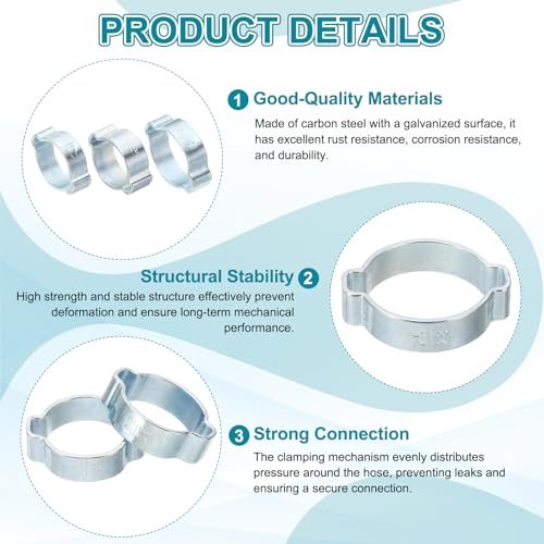 Zinc Plated Steel Pipe Clamps view 3