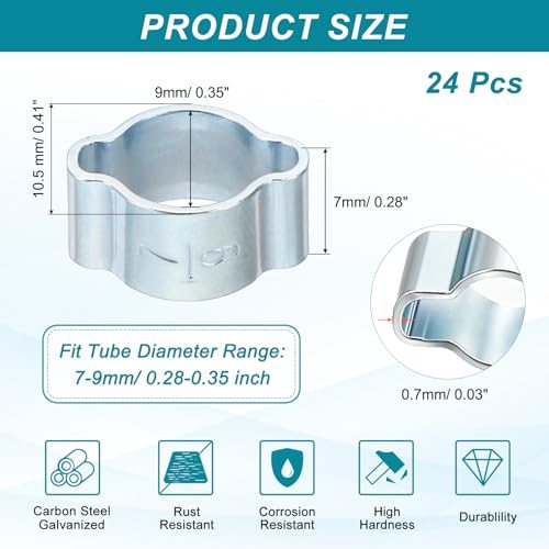Zinc Plated Steel Pipe Clamps view 2